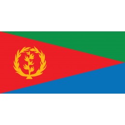 Drapel Autocolant Eritreea...