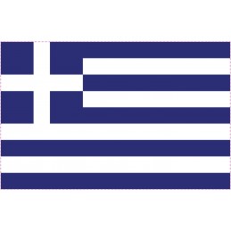 Drapel Autocolant Grecia 5 cm