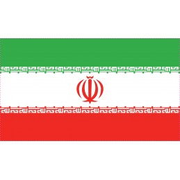 Drapel Autocolant Iran 5 cm