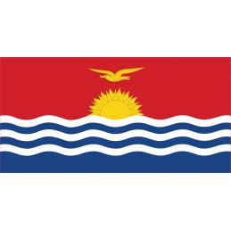 Drapel Autocolant Kiribati...