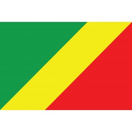 Drapel Autocolant Congo 5 cm