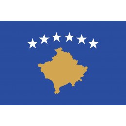 Drapel Autocolant Kosovo 5 cm