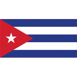 Drapel Autocolant Cuba 5 cm
