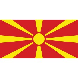 Drapel Autocolant Macedonia...