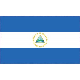 Drapel Autocolant Nicaragua...