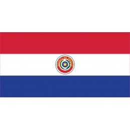 Drapel Autocolant Paraguai...