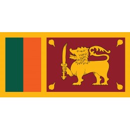 Drapel Autocolant Sri Lanka...