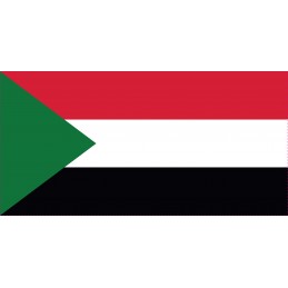 Drapel Autocolant Sudan 5 cm