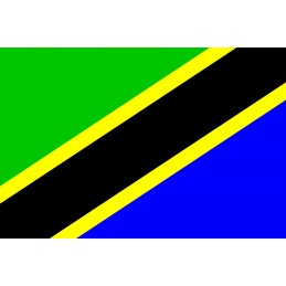 Drapel Autocolant Tanzania...