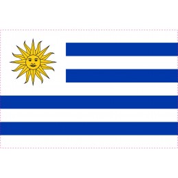 Drapel Autocolant Uruguai 5 cm
