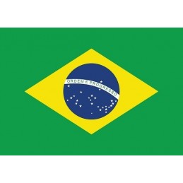 Drapel Autocolant Brazilia...