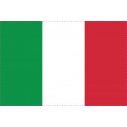 Drapel Autocolant Italia 10 cm