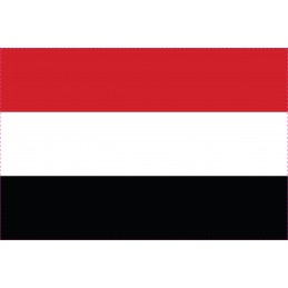 Drapel Autocolant Yemen 10 cm