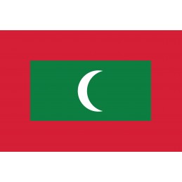 Drapel Autocolant Maldive...