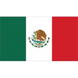 Drapel Autocolant Mexic 10 cm
