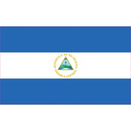 Drapel Autocolant Nicaragua...