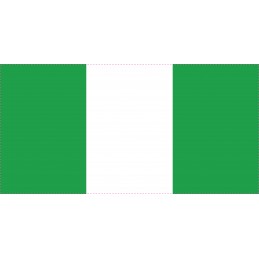 Drapel Autocolant Nigeria...