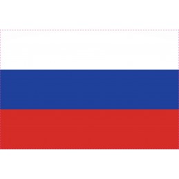 Drapel Autocolant Rusia 10 cm