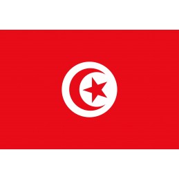 Drapel Autocolant Tunisia...