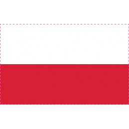 Drapel Autocolant Polonia 5 cm